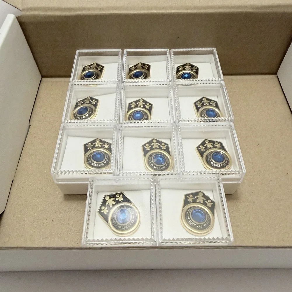 Award Pins LOT 11 Teacher Student Excellence Recognition Children First NEW Box